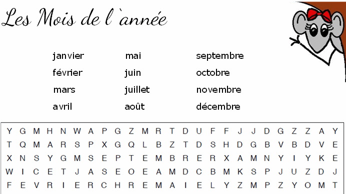 les mois